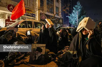 گزارش تصویری | مراسم احیای شب ۱۹ رمضان ۱۴۰۴ در خیابان‌های مشهد - ۲