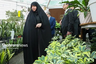 بهره برداری از مرکز مشاوره و امداد گل و گیاه در پارک نیلوفر آبی