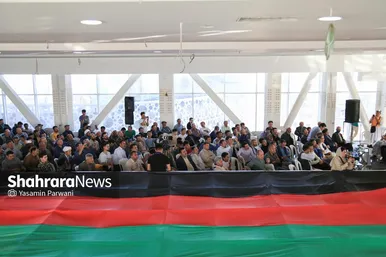 عکس‌هایی از گرامیداشت روز جهانی «فرهنگ هزاره‌ای» در مشهد