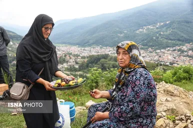 گزارش تصویری | آیین «۲۶ عَیدِماه طبری»؛ عید مردگان - سوادکوه