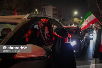 گزارش تصویری | تجمع مردم مشهد در سوگ رهبر انقلاب | بولوار احمد آباد