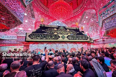 گزارش تصویری | حال و هوای کربلای معلی در شب جمعه ، شب زیارتی سیدالشهدا (ع)، در آستانه اربعین حسینی
