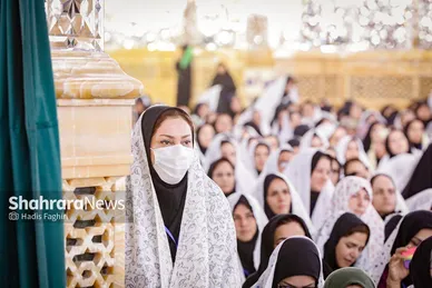 بزرگداشت مقام پرستار در حرم رضوی