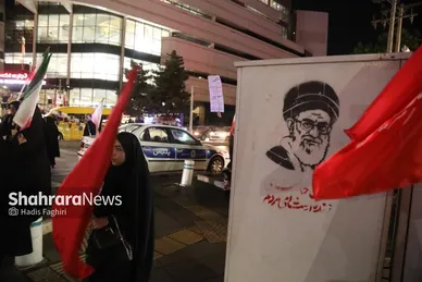 گزارش تصویری | یکصدو شانزدهمین شب حضور مردم مشهد در خیابان (۳ تیرماه ۱۴۰۵)
