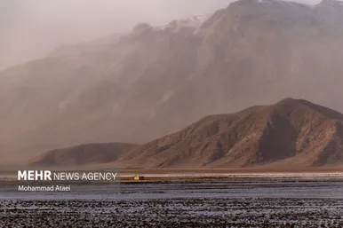 برف در رامیان