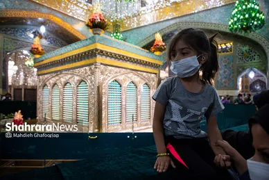 حال و هوای حرم مطهر امام رضا (ع) در دهه کرامت