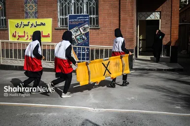 گزارش تصویری | مانور سراسری زلزله در دبیرستان نرجس‌خاتون در مشهد (۷ آذر ۱۴۰۳)