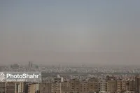 سایه سنگین آلودگی بر آسمان کلانشهر مشهد (۲۰ فروردین ۱۴۰۳)