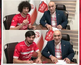 خارجی&zwnj;های فارسی زبان با پرسپولیس قرارداد بستند+عکس