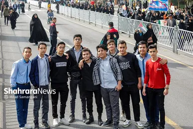 گزارش تصویری | راهپیمایی ۱۳ آبان ۱۴۰۳ در مشهد