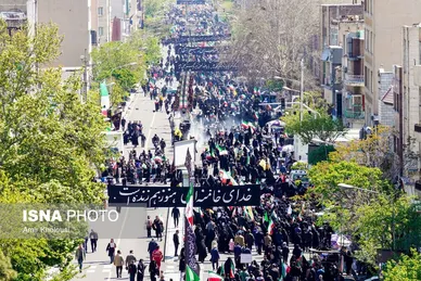 گزارش تصویری | مراسم اربعین رهبر شهید انقلاب در تهران