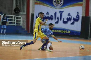 لیگ برتر فوتسال| مسابقه فرش آرا مشهد و شهرداری ساوه