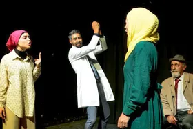 ستیز انسان با هوا&zwnj;های نفسانی | درباره اجرای نمایش &laquo;ذهن سوخته&raquo; در پردیس تئاتر مستقل مشهد