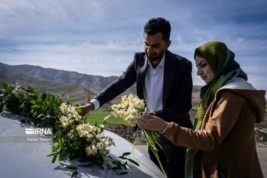 نذر گل نرگس به مقصد حرم