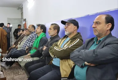 ابراز همدردی مهاجرین افغانستانی در مشهد با ملت شریف ایران