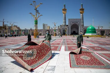 حال و هوای حرم مطهر امام رضا (ع) در دهه کرامت