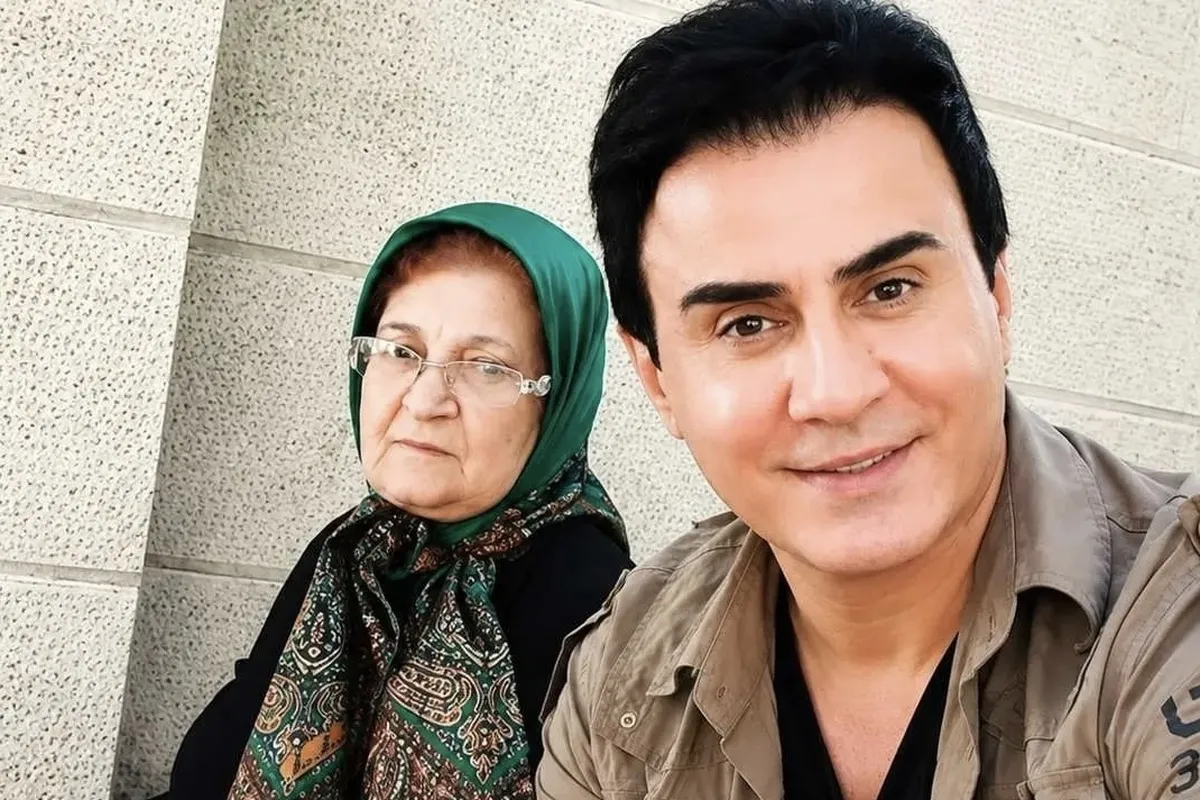 خاکسپاری مادر داریوش فرضیایی برگزار شد + تصاویر