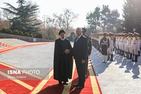 استقبال رئیسی از رئیس&zwnj;جمهور کوبا (۱۳ آذر ۱۴۰۲)