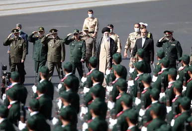 مراسم مشترک دانش‌آموختگی دانشجویان دانشگاه‌های افسری نیروهای مسلح