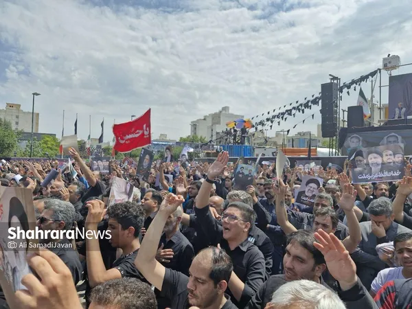 مشهدی‌ها؛ بی‌قرار شهیدجمهور | سلام‌ ای غم لحظه‌های جدایی
