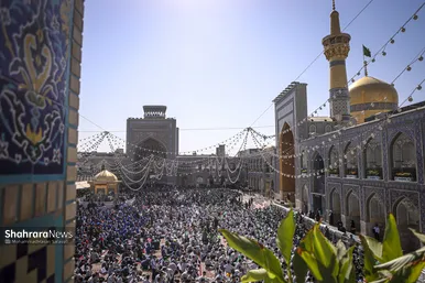 گزارش تصویری | آیین آغاز سال تحصیلی جدید در حرم مطهر رضوی