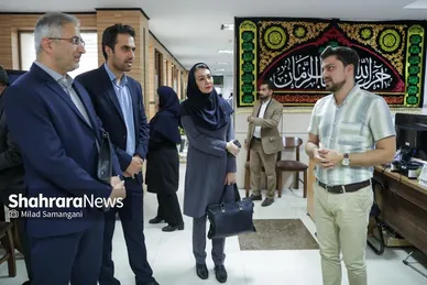گزارش تصویری | بازدید مدیران استانی و شهری از روزنامه شهرآرا به مناسبت روز خبرنگار - ۳