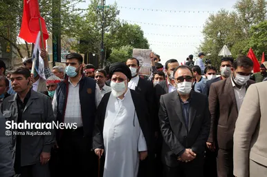 تشییع پیکر شهید حجت الاسلام محمد اصلانی در مشهد