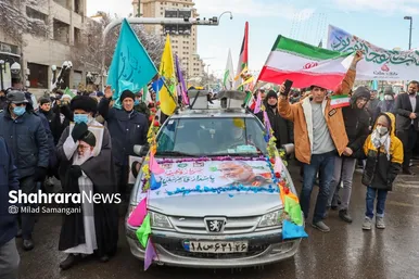گزارش تصویری | راهپیمایی ۲۲ بهمن ۱۴۰۳ در مشهد