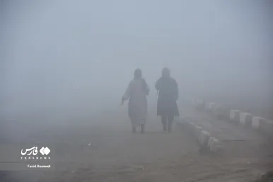 مه در آبادان (۱۹ آذر ۱۴۰۲)