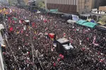 سلام بر خانه پدری | لحظه به لحظه با تشییع پیکر رهبر شهید در نجف + فیلم و عکس