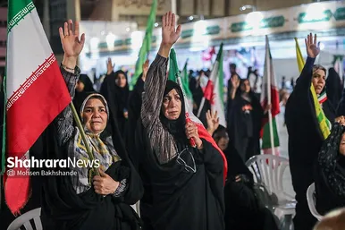 گزارش تصویری | هشتادوپنجمین شب حضور مردم مشهد در خیابان