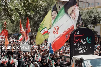 گزارش تصویری | تشییع پیکر مطهر شهید اقتدار حسن حسینی نژاد در مشهد