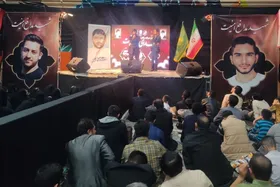 دانشجویان مشهد با شهیدان امنیت تجدید پیمان کردند