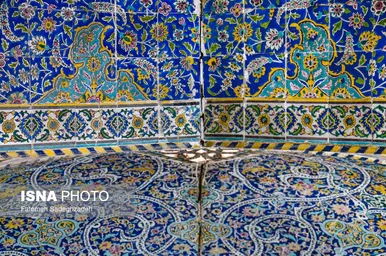عکس‌هایی از ترک‌های مسجد سید اصفهان