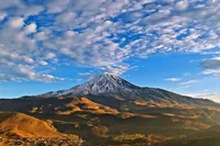 ویدئو| تصویری متفاوت از قله باشکوه دماوند