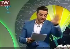 ویدئو/گاف بزرگ مجری در برنامه زنده: رذایل را با &laquo;ر-ز&raquo; بنویسید!