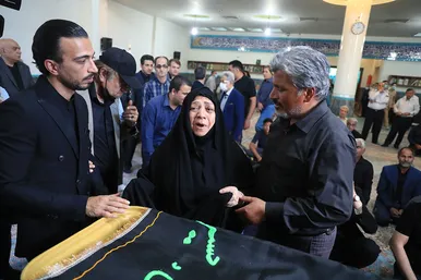 تشییع پیکر مرحوم «مهدی صباغی»