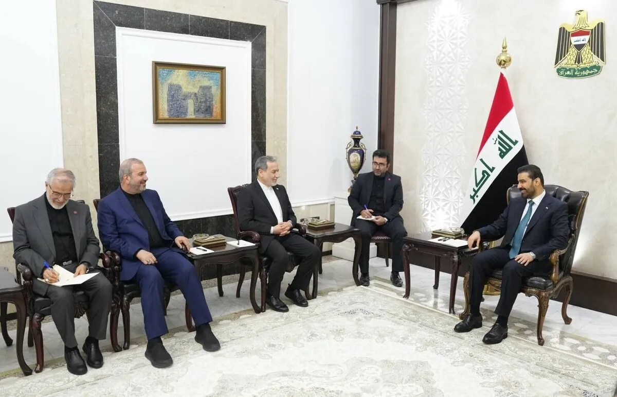 عراقچی با نخست وزیر جدید عراق دیدار کرد