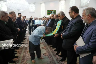 گزارش تصویری | مراسم آزادی ۴۲ زندانی جرایم غیر عمد خراسان‌رضوی