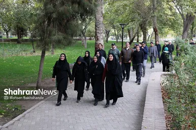 گزارش تصویری | همایش پیاده‌روی ویژه کارکنان شهرداری مشهد