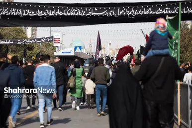 عزاداری روز شهادت امام رضا علیه اسلام در مشهد
