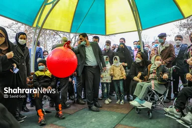 بهره برداری و رونمایی از فضای تفریحی ورزشی و ناوگان اتوبوسرانی ویژه افراد دارای معلولیت