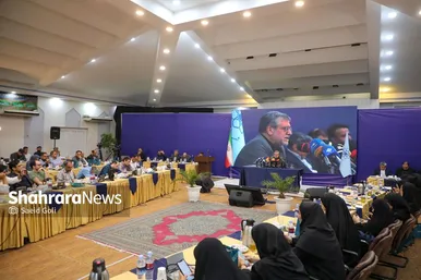 نشست خبری شهردار مشهد مقدس با اصحاب رسانه