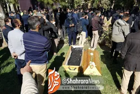 اولین تصویر از مزار مرحوم استاد محمدرضا شجریان