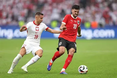 عکس‌هایی از دیدار اتریش و لهستان در یورو ۲۰۲۴