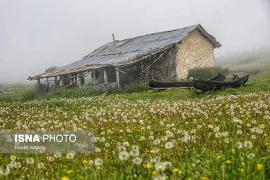 ایران زیباست | روستای «اِسپِرِز» سوادکوه بر فراز ابر‌ها