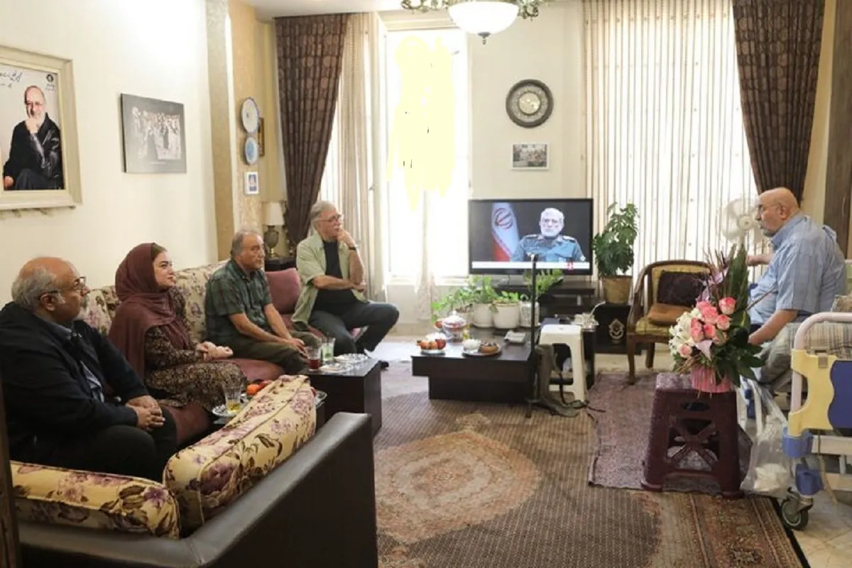 عیادت مدیرعامل خانه سینما از «جمال شورجه» کارگردان سینما