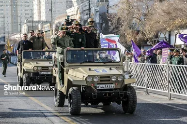 گزارش تصویری | رزمایش اقتدار بسیجیان استان خراسان رضوی در مشهد