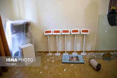 گزارش تصویری | خسارات ناشی از تجاوز آمریکایی - صهیونی به کاخ سعدآباد