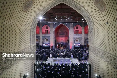 گزارش تصویری | مراسم احیا ویژه ناشنوایان در شب‌ بیست یکم ماه مبارک رمضان